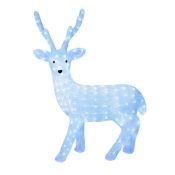 фигура светодиодная ОЛЕНЬ-1 11036 ULD-M6393-200/STA WHITE IP20 DEER-1 фигура светодиодная ОЛЕНЬ-1 11036 ULD-M6393-200/STA WHITE IP20 DEER-1