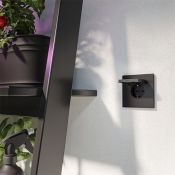 Штепсельная розетка встраиваемая WERKEL 16A 250V WL08-SKGSC-01-IP44 / W1171208  с/з, шторками и защитной крышкой  черный Штепсельная розетка встраиваемая WERKEL 16A 250V WL08-SKGSC-01-IP44 / W1171208  с/з, шторками и защитной крышкой  черный