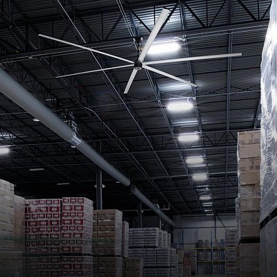 Освещение для складских помещений